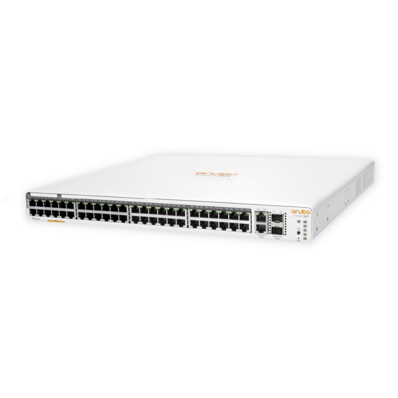 HPE Networking Instant On Switch 40p Gigabit CL4 8p Gigabit CL6 PoE 2p 10GBT 2p SFP+ 600W 1960