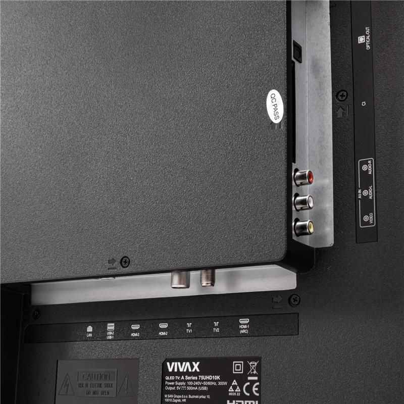 VIVAX LED TV A Series 75UHD10K