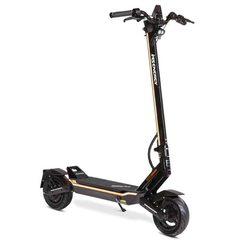 MS ENERGY električni skiro FLARE, črn