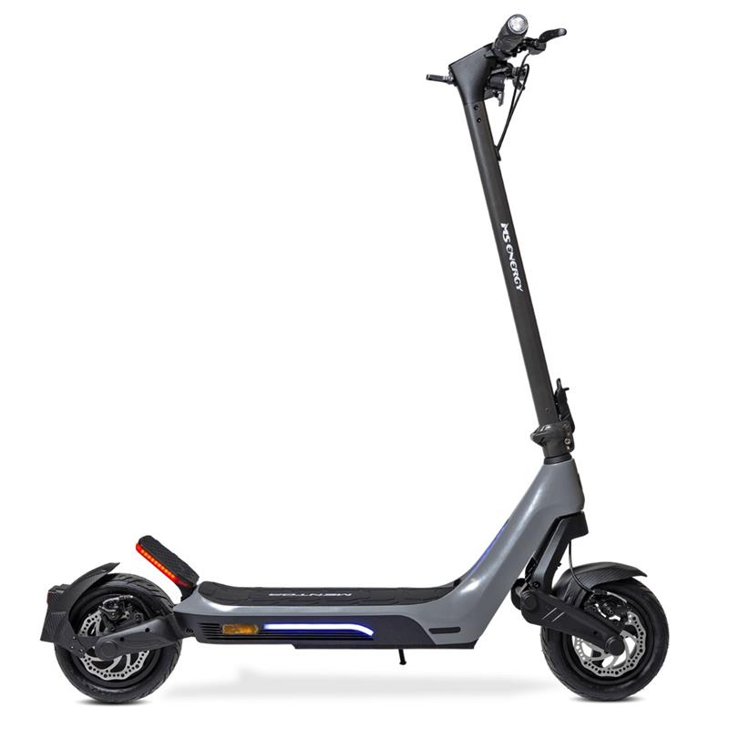 MS ENERGY električni skiro MENTOR, srebrn