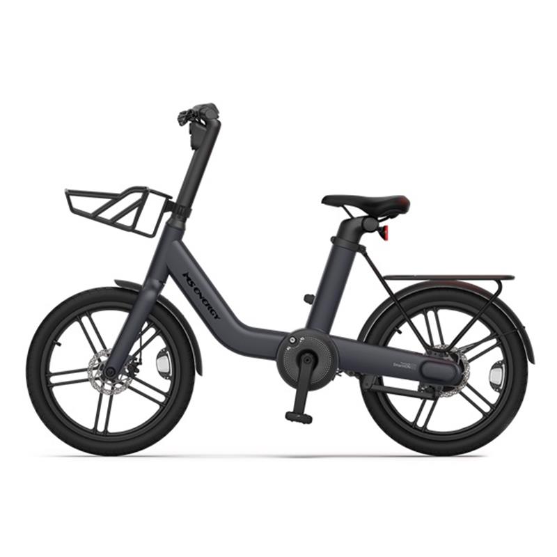 MS ENERGY električno kolo c20, sivo