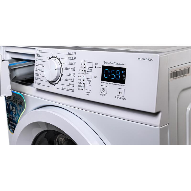 VIVAX pralni stroj WFL-120716CDS