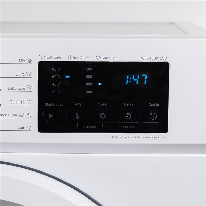 VIVAX pralni stroj WFL-120812CD