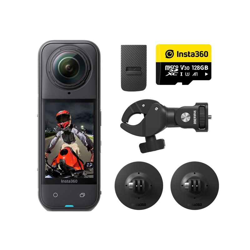 Insta360 akcijska kamera X5 Motorcycle bundle