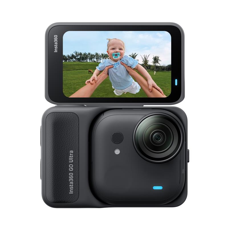Insta360 akcijska kamera GO Ultra Standard Bundle črna