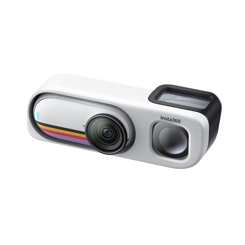 Insta360 akcijska kamera GO 3S retro bundle bela 128G