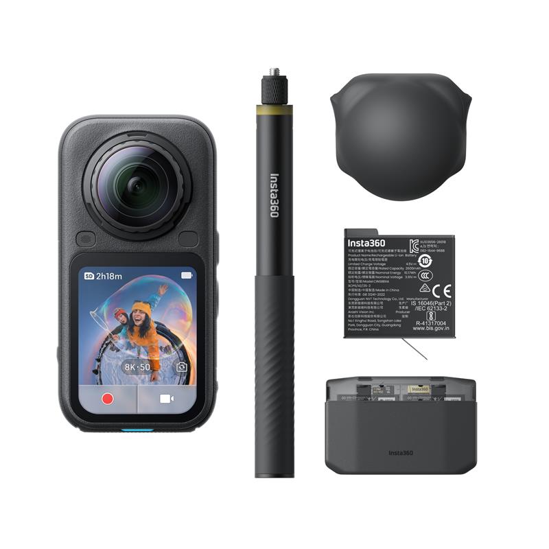 Insta360 akcijska kamera X6 Essentials bundle