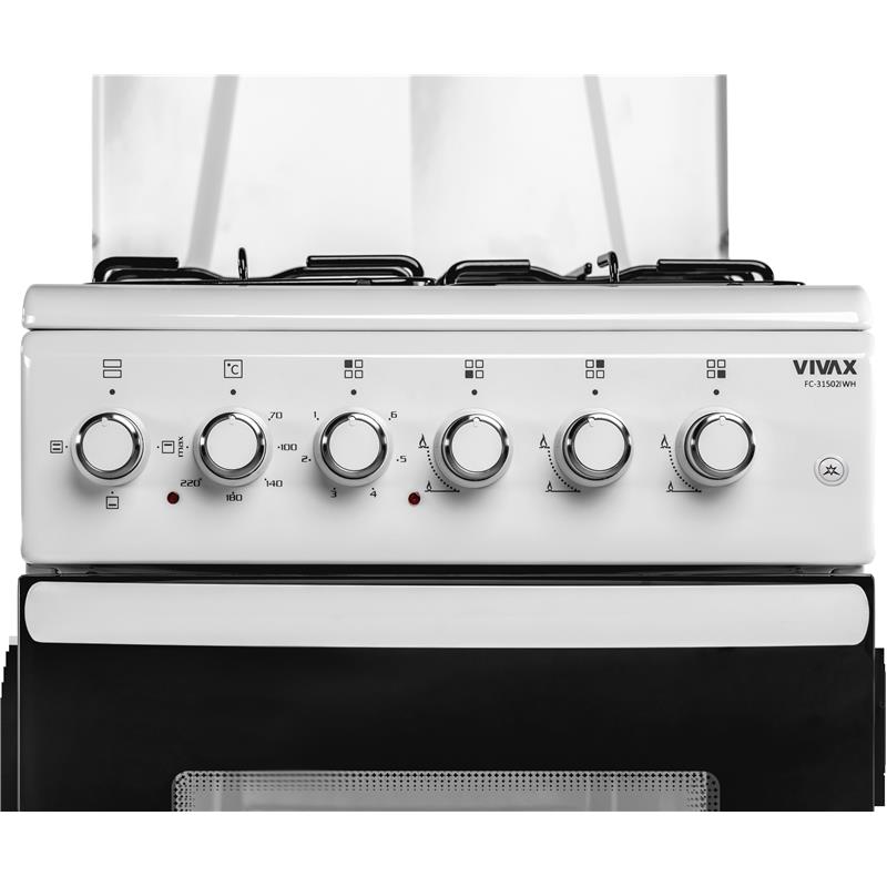 VIVAX ELEKTRIČNI ŠTEDILNIK FC-31502I WH