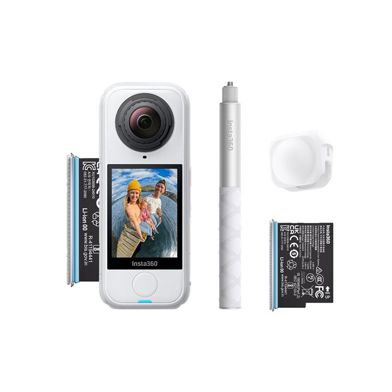Insta360 Akcijska kamera X4 Air Starter Bundle bela