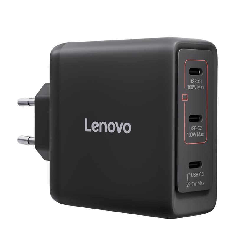 Lenovo polnilec multi-port USB-C 100W GaN