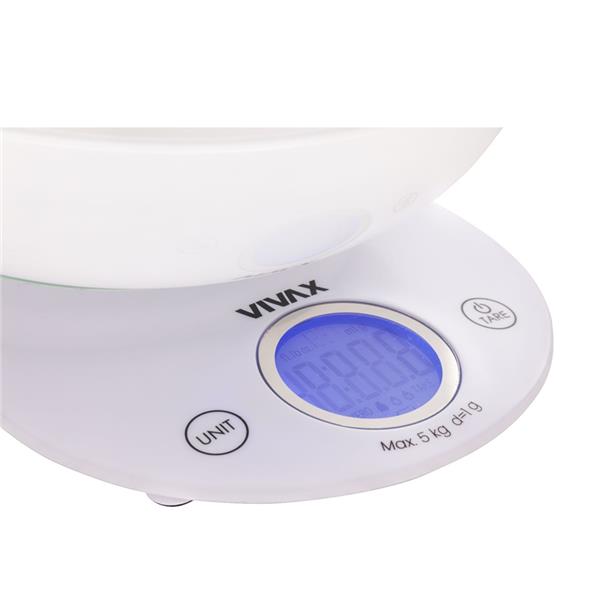 VIVAX kuhinjska tehtnica KS-505BW