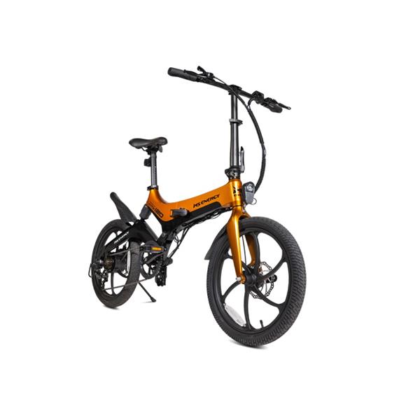 MS ENERGY električno kolo i20, oranžno-črno