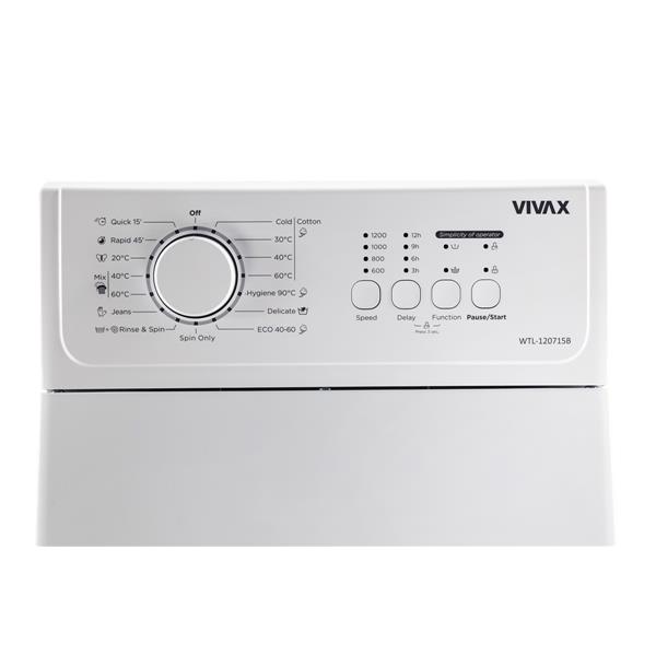 VIVAX pralni stroj WTL-120715CB