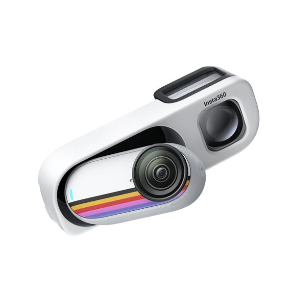 Insta360 akcijska kamera GO 3S retro bundle bela 128G
