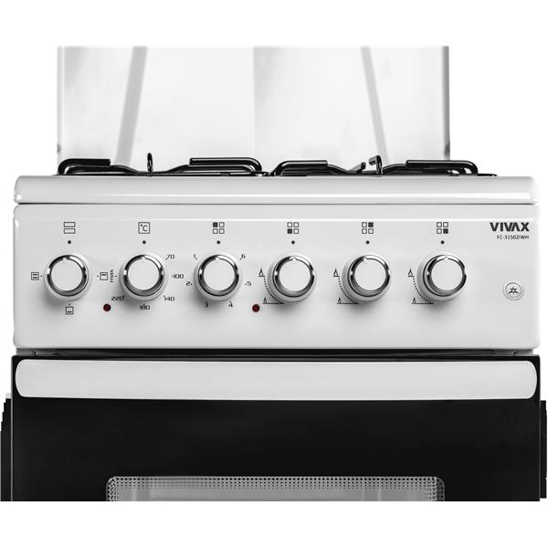 VIVAX ELEKTRIČNI ŠTEDILNIK FC-31502I WH