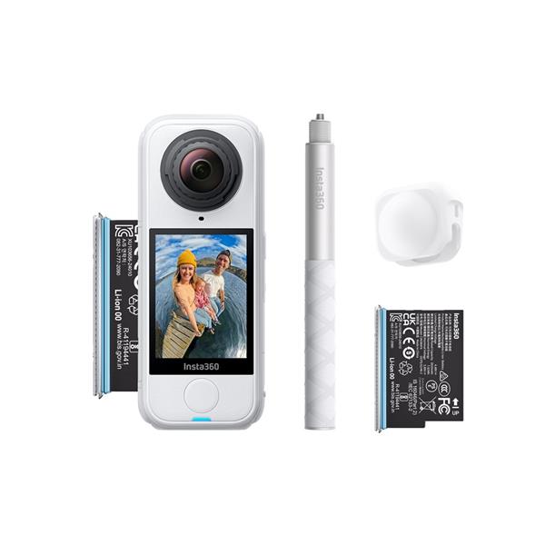Insta360 Akcijska kamera X4 Air Starter Bundle bela