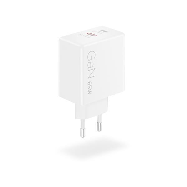 Lenovo polnilec Dual USB-C 65W GaN