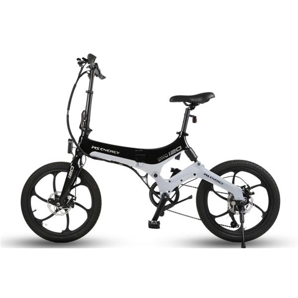 MS ENERGY električno kolo i20, črno-sivo