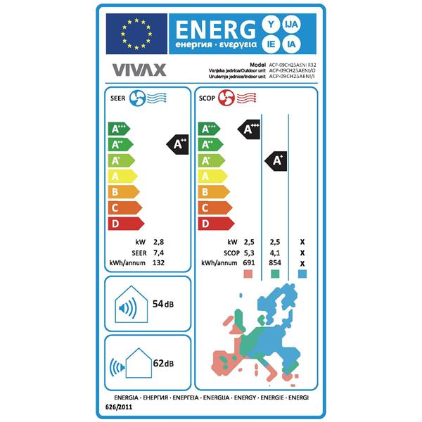 VIVAX COOL klima ACP-09CH25AENI/I