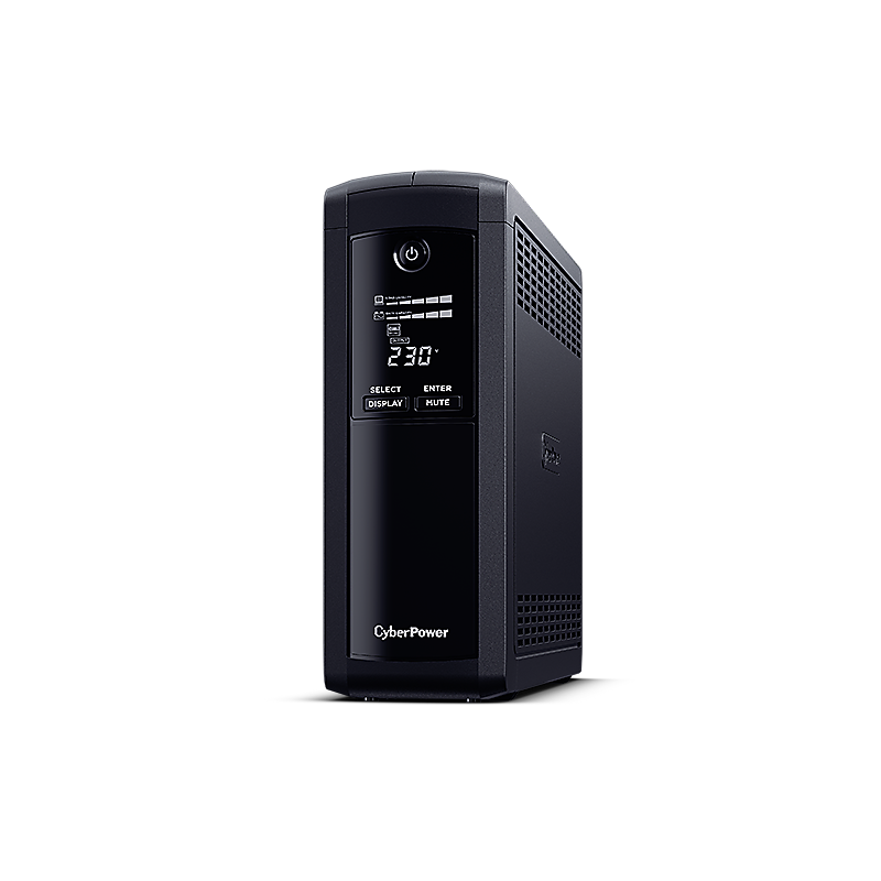 Cyberpower UPS, Line interactive, 1200 VA, 720 W, 8x IEC C13, LCD display