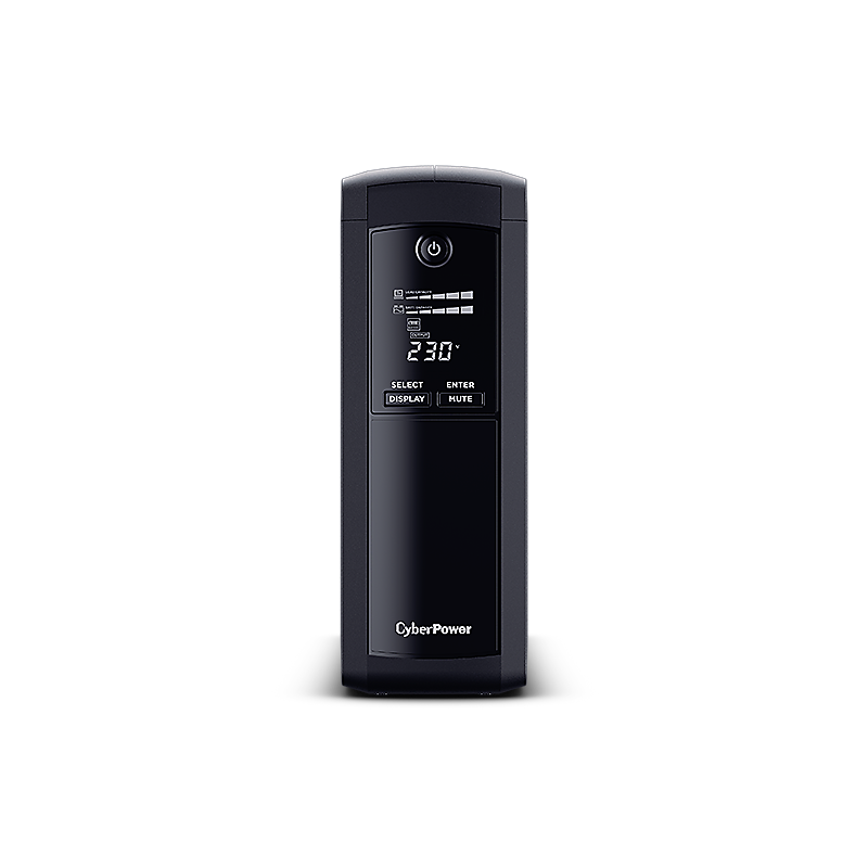 Cyberpower UPS, Line interactive, 1200 VA, 720 W, 8x IEC C13, LCD display
