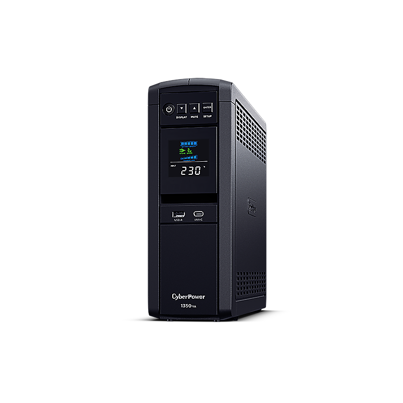 Cyberpower UPS, Line interactive, 1350 VA, 810 W, 6x Schuko, LCD display