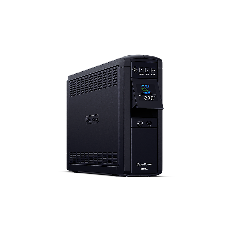 Cyberpower UPS, Line interactive, 1350 VA, 810 W, 6x Schuko, LCD display