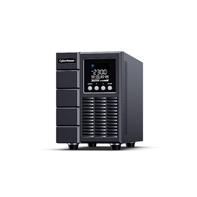Cyberpower UPS, Double Conversion, 1500 VA, 1350 W, 2x IEC C13 / 2x Schuko, Color LCD display