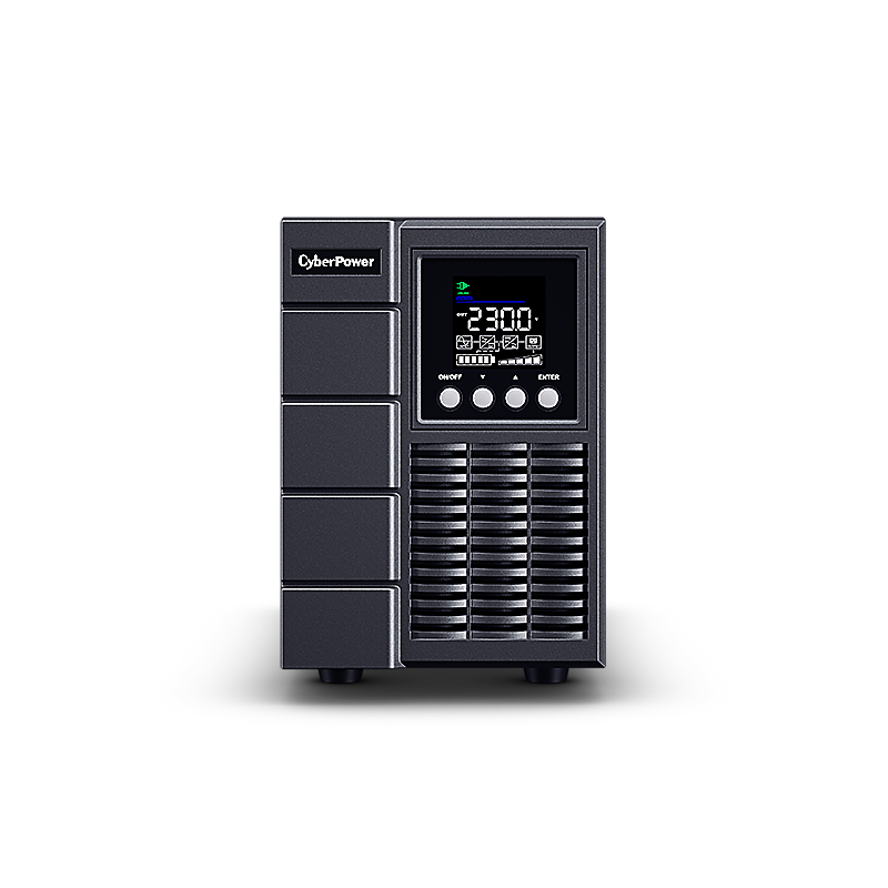 Cyberpower UPS, Double Conversion, 1500 VA, 1350 W, 2x IEC C13 / 2x Schuko, Color LCD display