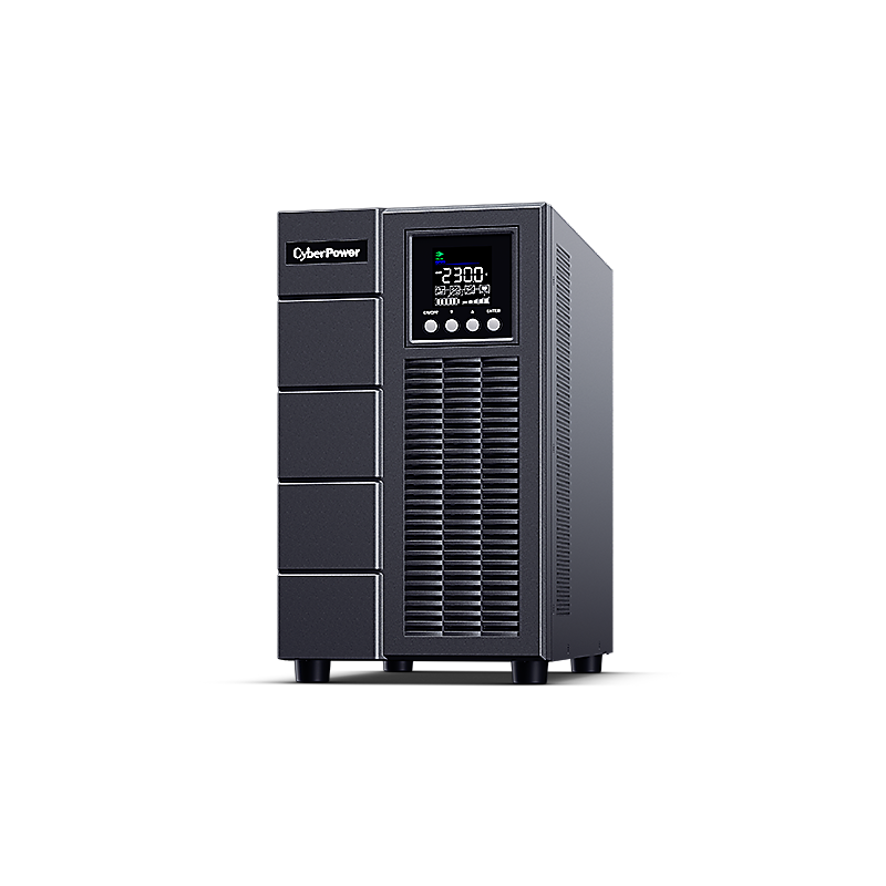 Cyberpower UPS, Double Conversion, 3000 VA, 2700 W, 2x IEC C13 / 4x Schuko, Color LCD display 