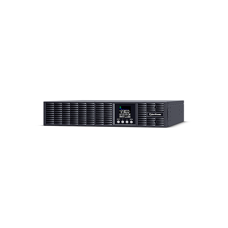 Cyberpower UPS, Double conversion, 3000 VA, 2700W, 2x IEC C19 / 8x IEC C13, Color LCD display