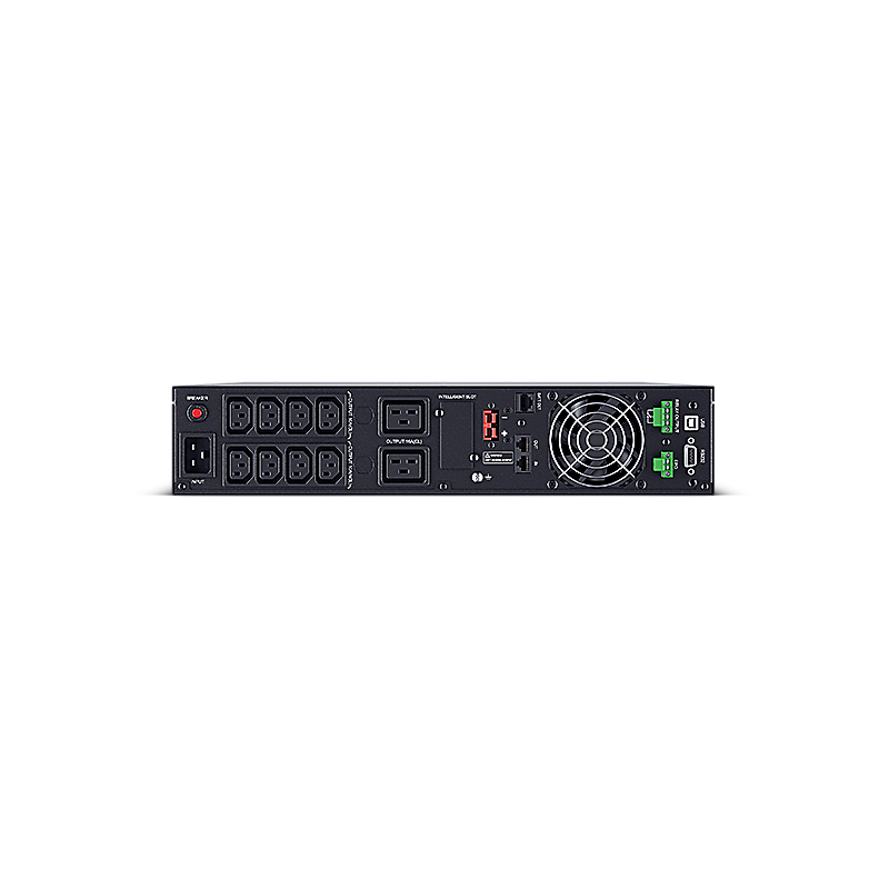 Cyberpower UPS, Double conversion, 3000 VA, 2700W, 2x IEC C19 / 8x IEC C13, Color LCD display