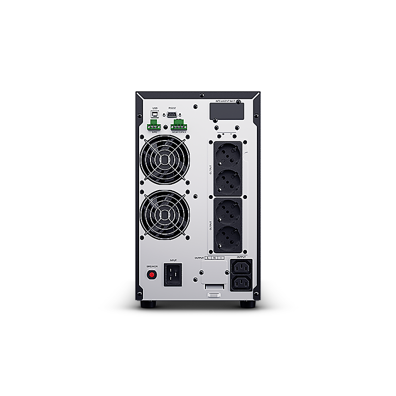 Cyberpower UPS, Double Conversion, 3000 VA, 2700 W, 2x IEC C13 / 4x Schuko, Color LCD display 