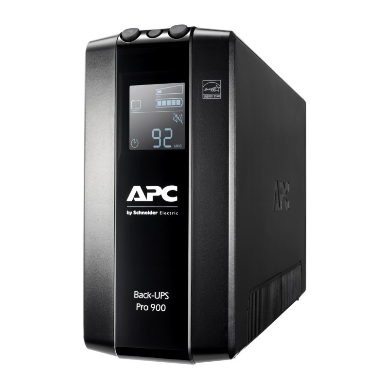 APC Back UPS Pro BR 900VA, 6 Outlets, AVR, LCD Interface