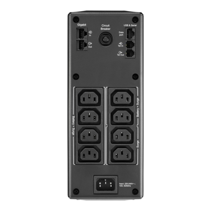 APC Back UPS Pro BR 650VA, 6 Outlets, AVR, LCD Interface