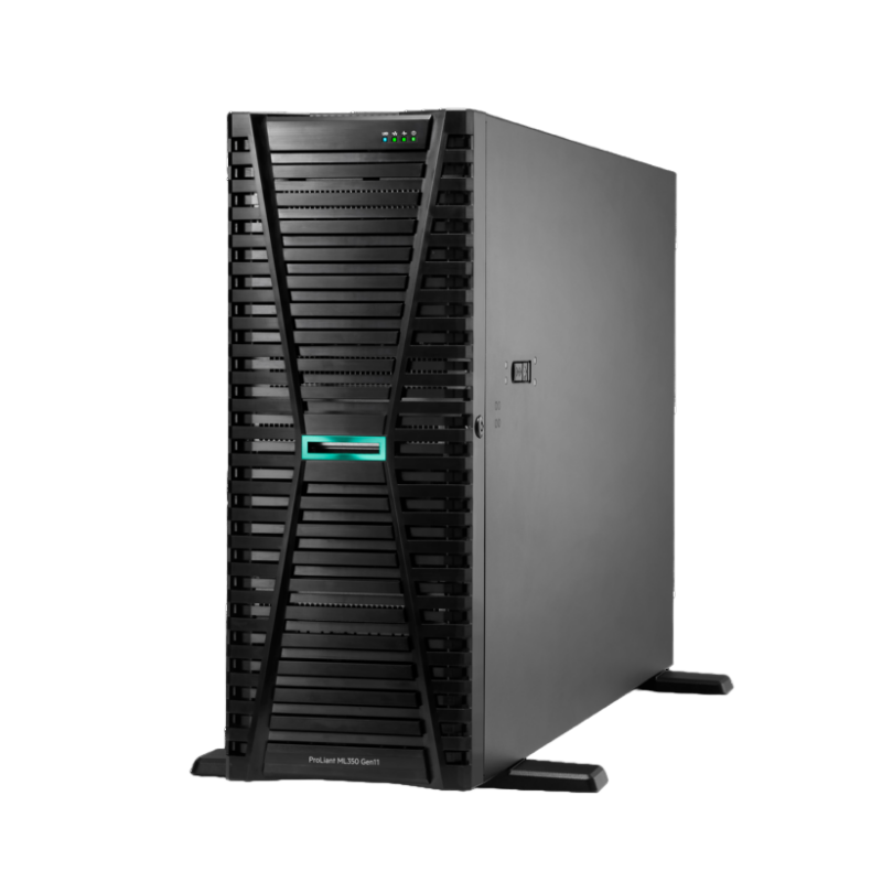 HPE ProLiant ML350 Gen11 4509Y 8-core 1P 32GB-R MR408i-o NC BCM5719 8SFF 1000W RPS EMEA Server