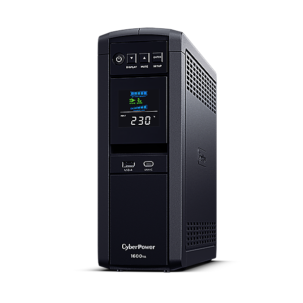 Cyberpower UPS, Line interactive, 1600 VA,1000 W, 6x Schuko, LCD display