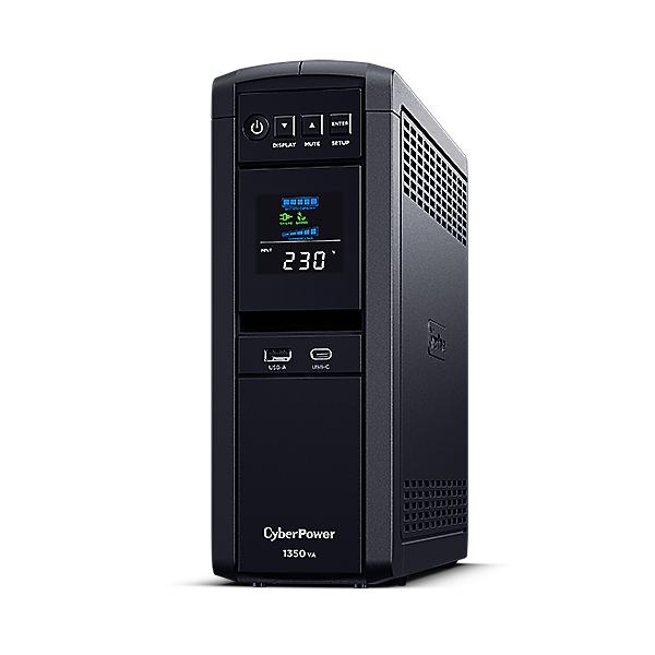 Cyberpower UPS, Line interactive, 1350 VA, 810 W, 6x Schuko, LCD display