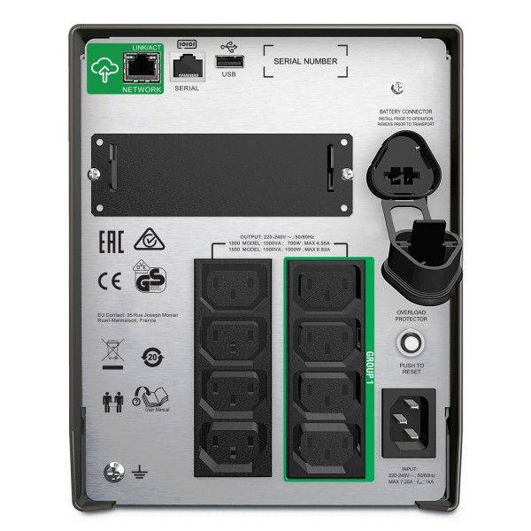 APC Smart-UPS 1000VA LCD 230V with SmartConnect