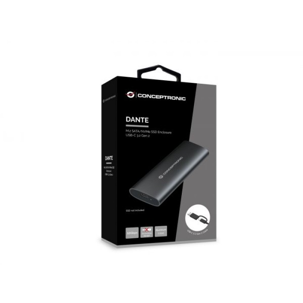 M.2 SATA/NVMe SSD ohišje USB 3.2 Gen 2