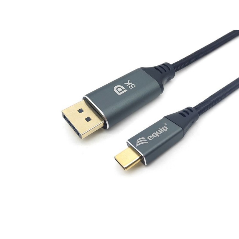 Equip kabel USB-C na DisplayPort Premium, M/M, 1m, 8K/60Hz