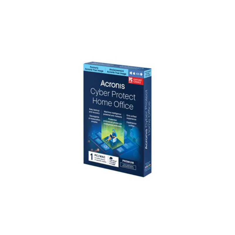 Acronis Cyber Protect Home Office Premium 1D1Y + 1 TB SUBS BOX