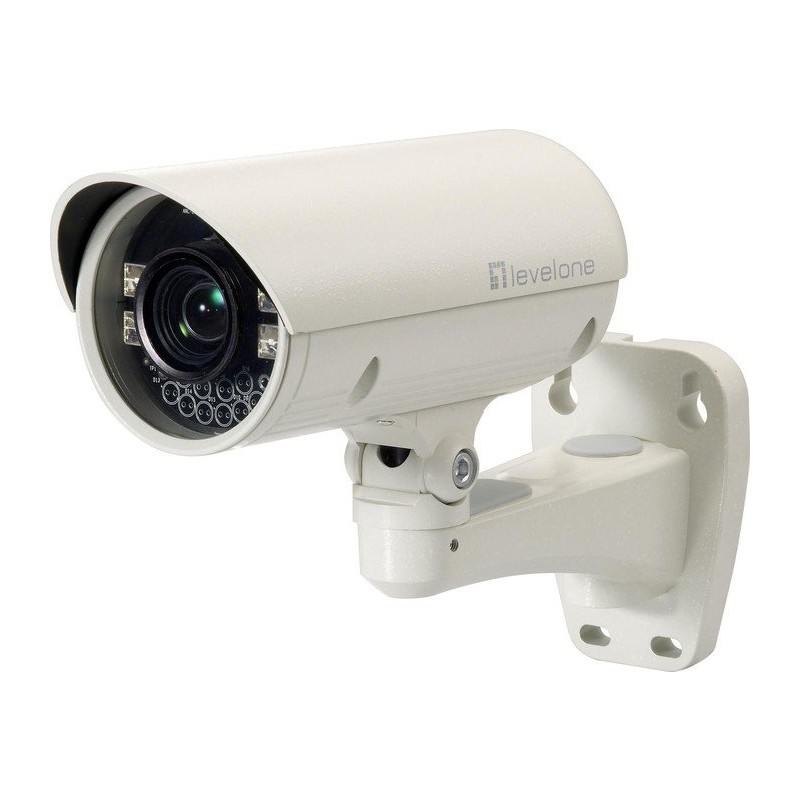 LevelOne Zoom Network camera, 2MP, IR LED (FCS-5043)