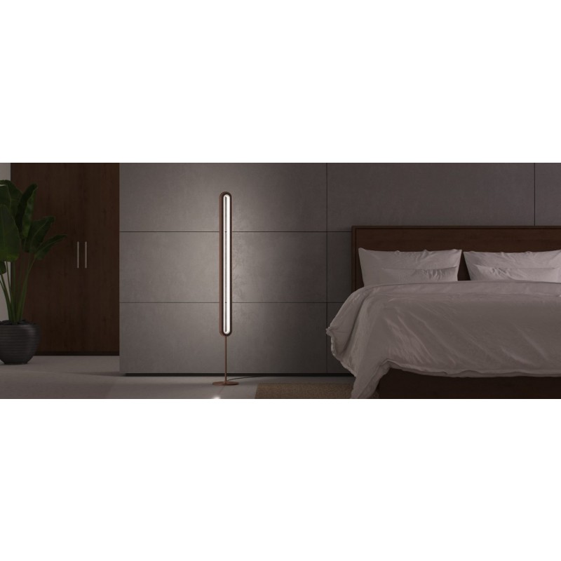 LightPillar svetilka (siva) dimmable, daljinsko stikalo