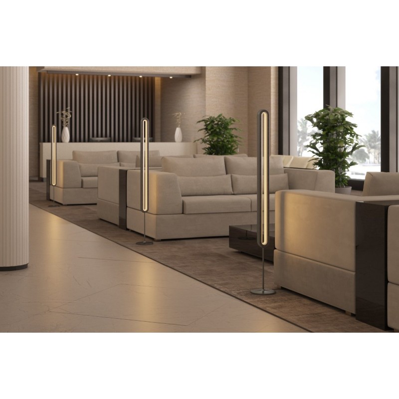LightPillar svetilka (siva) dimmable, daljinsko stikalo