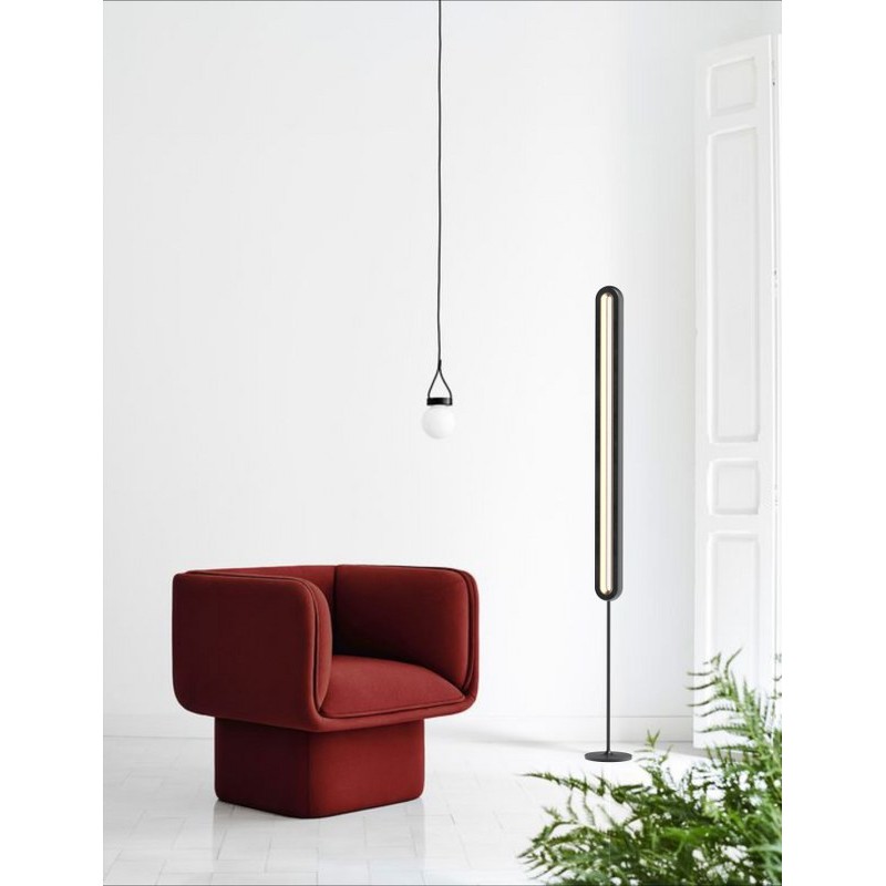 LightPillar svetilka (siva) dimmable, daljinsko stikalo