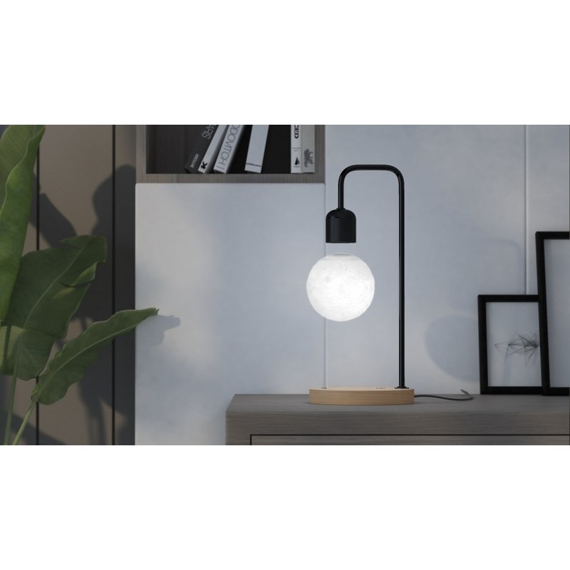 svetilka LevitatingLamp |Moon| Light Wood