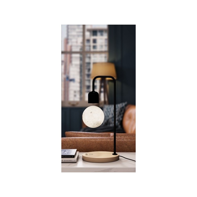 svetilka LevitatingLamp |Moon| Light Wood