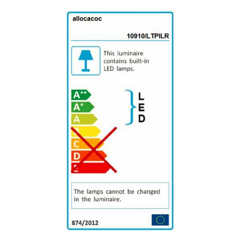 LightPillar svetilka (siva) dimmable, daljinsko stikalo