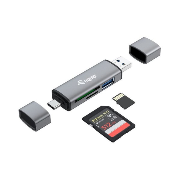 Čitalec kartic z USB 3.0 Hub